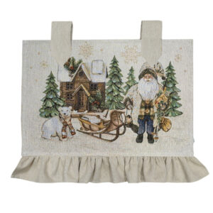 Copriforno Natalizio Santa Gold Lurex