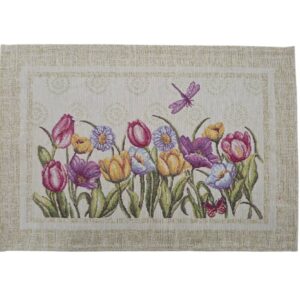 Tovaglietta Colazione Tulipani
