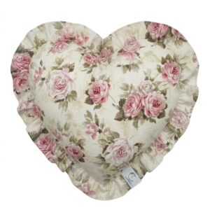 Federa Cuscino a Cuore Vichy Shabby