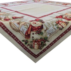 Centrotavola Natalizio House of Gnome Red Lurex