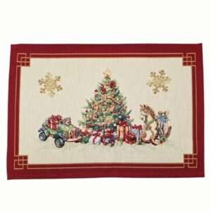 Tovaglietta Colazione Natalizio Buddy Lurex