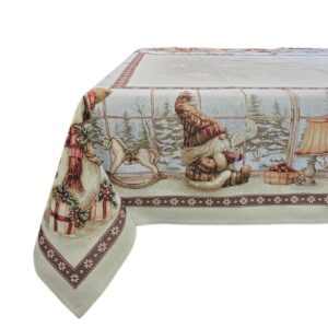 Tovaglia Natalizia House of gnome Lurex