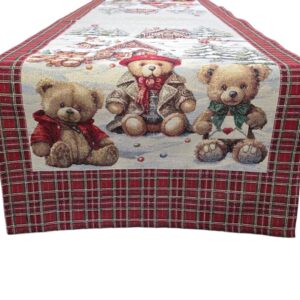 Runner Natalizio Teddy Scozzese Lurex