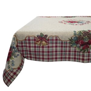 Tovaglia Natalizia Stella di Natale Lurex