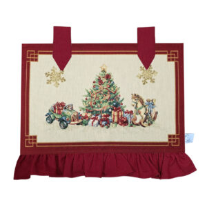 Copriforno Natalizio Santa Claus Lurex