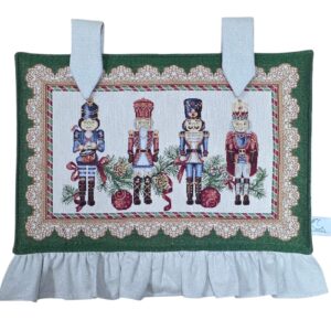 Copriforno Natalizio Soldatino Verde Lurex